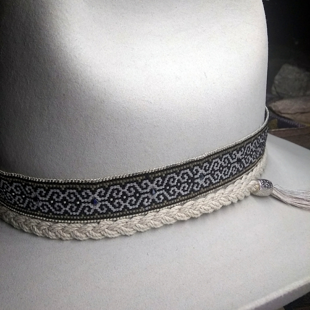 JRW Cowboy Infinity Rodeo Western Show Hat Band - Picture 7 of 11